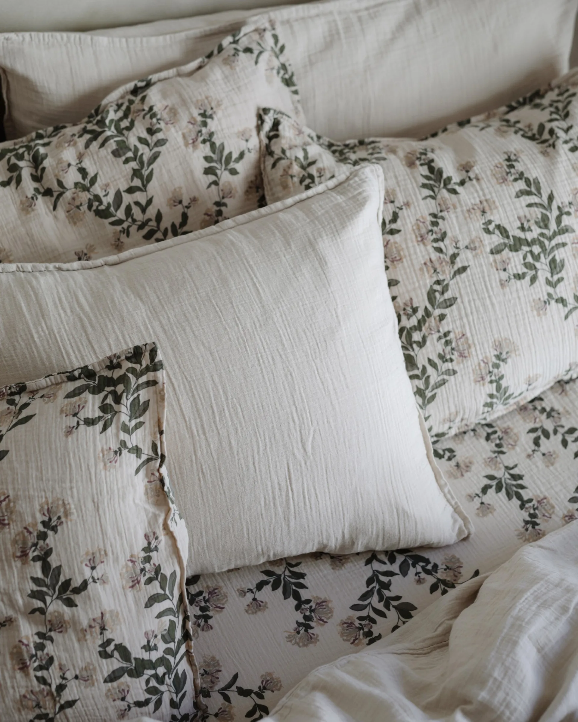 Eggshell Muslin örngott, 50x90 cm Garbo&Friends