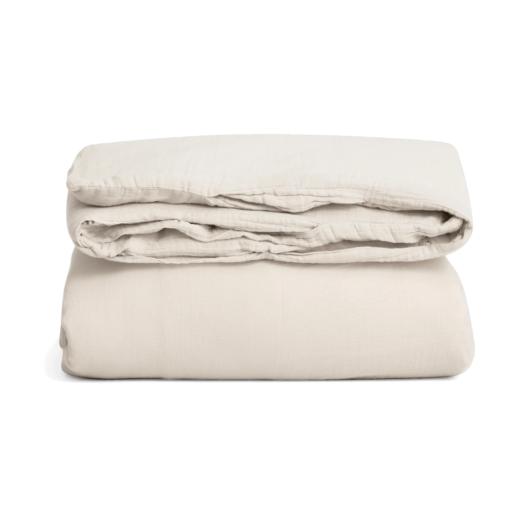 Eggshell Muslin påslakan dubbel, 220x240 cm Garbo&Friends