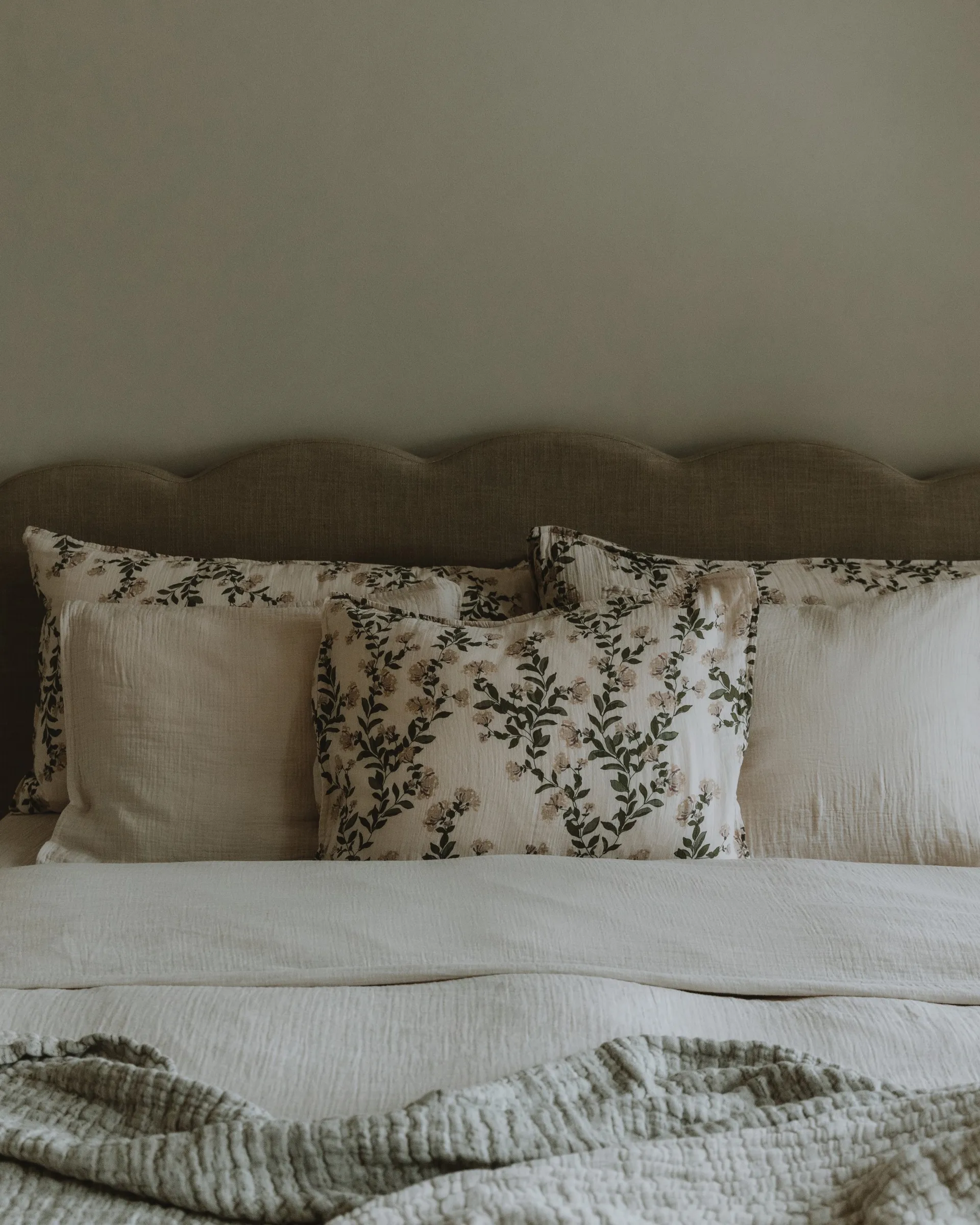 Eggshell Muslin påslakan dubbel, 220x240 cm Garbo&Friends