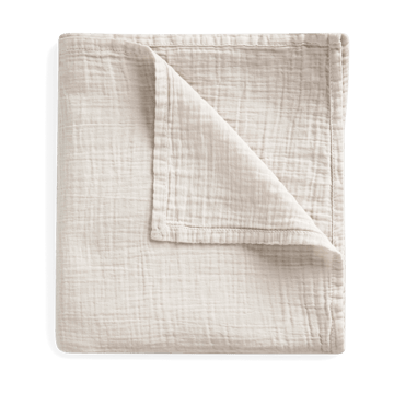 Eggshell Muslin Swaddle filt - 110x110 cm - Garbo&Friends