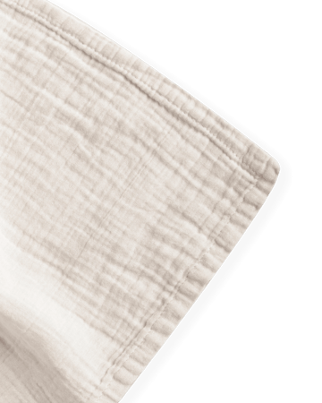 Eggshell Muslin Swaddle filt - 110x110 cm - Garbo&Friends