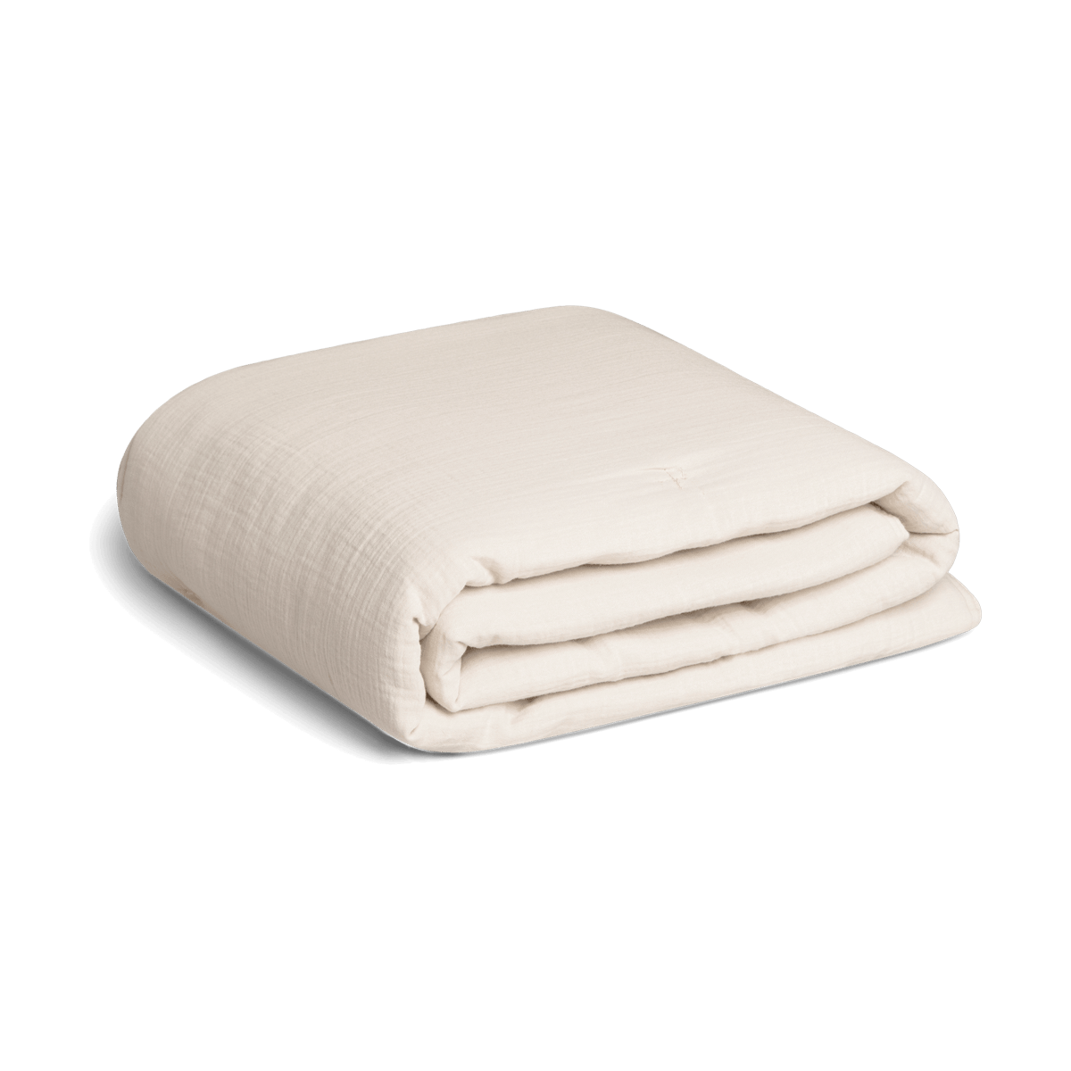Garbo&Friends Eggshell Muslin vadderad filt 100x140 cm