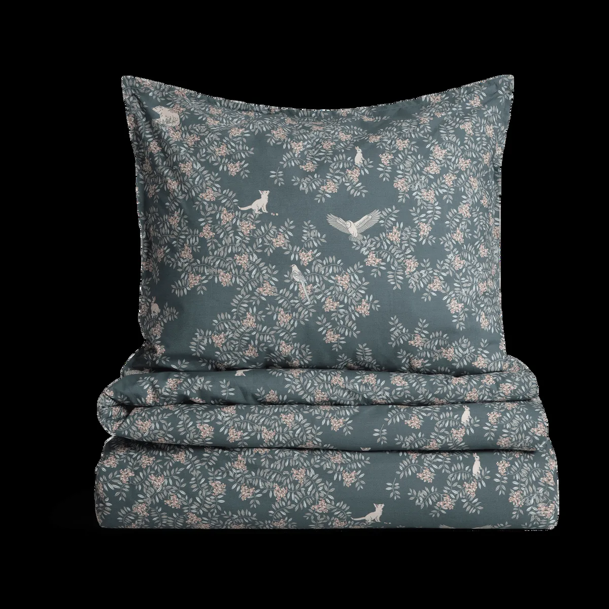 Garbo&Friends Fauna Forest bäddset 150x210 cm/50x60 cm