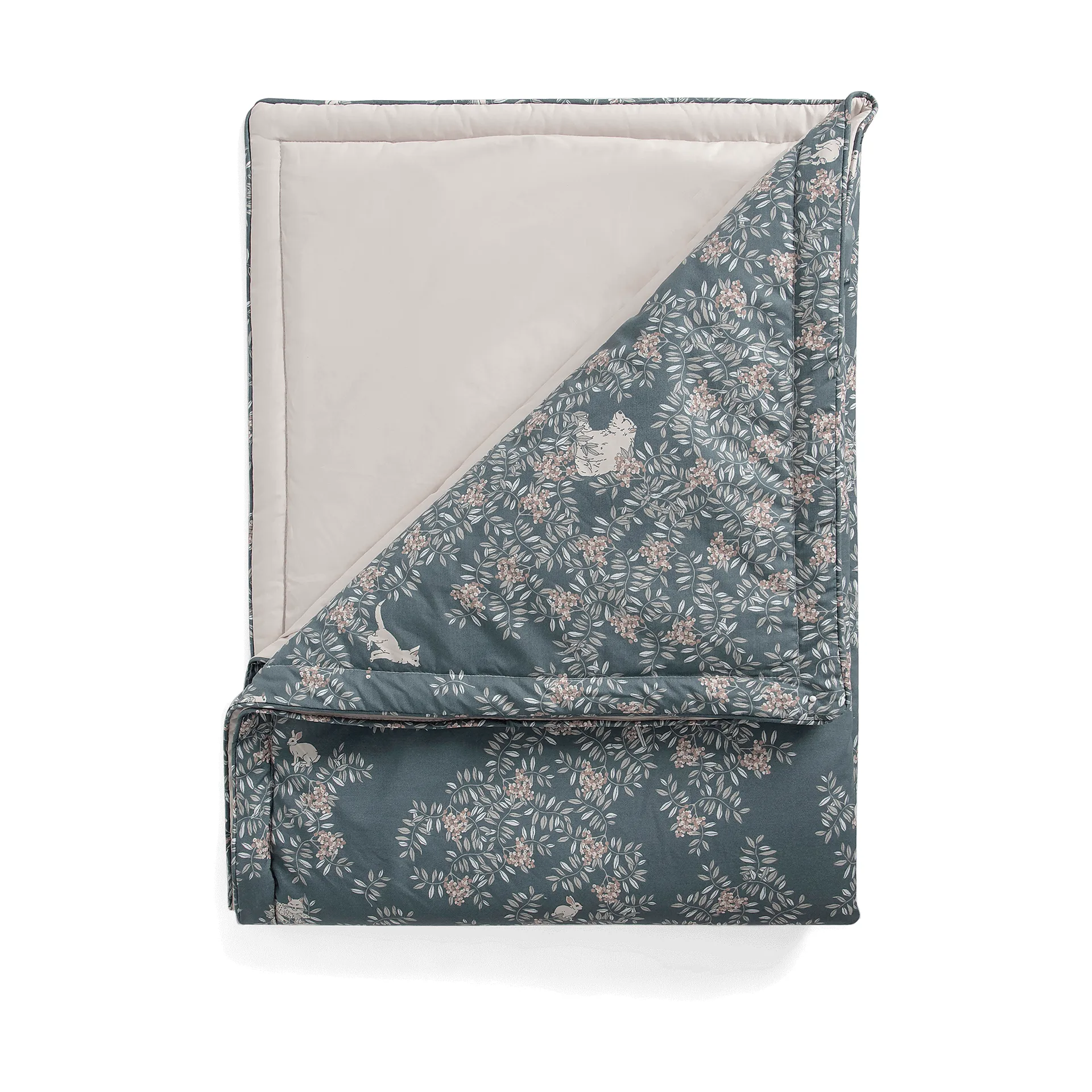 Fauna Forest vadderad filt, 90x120 cm Garbo&Friends