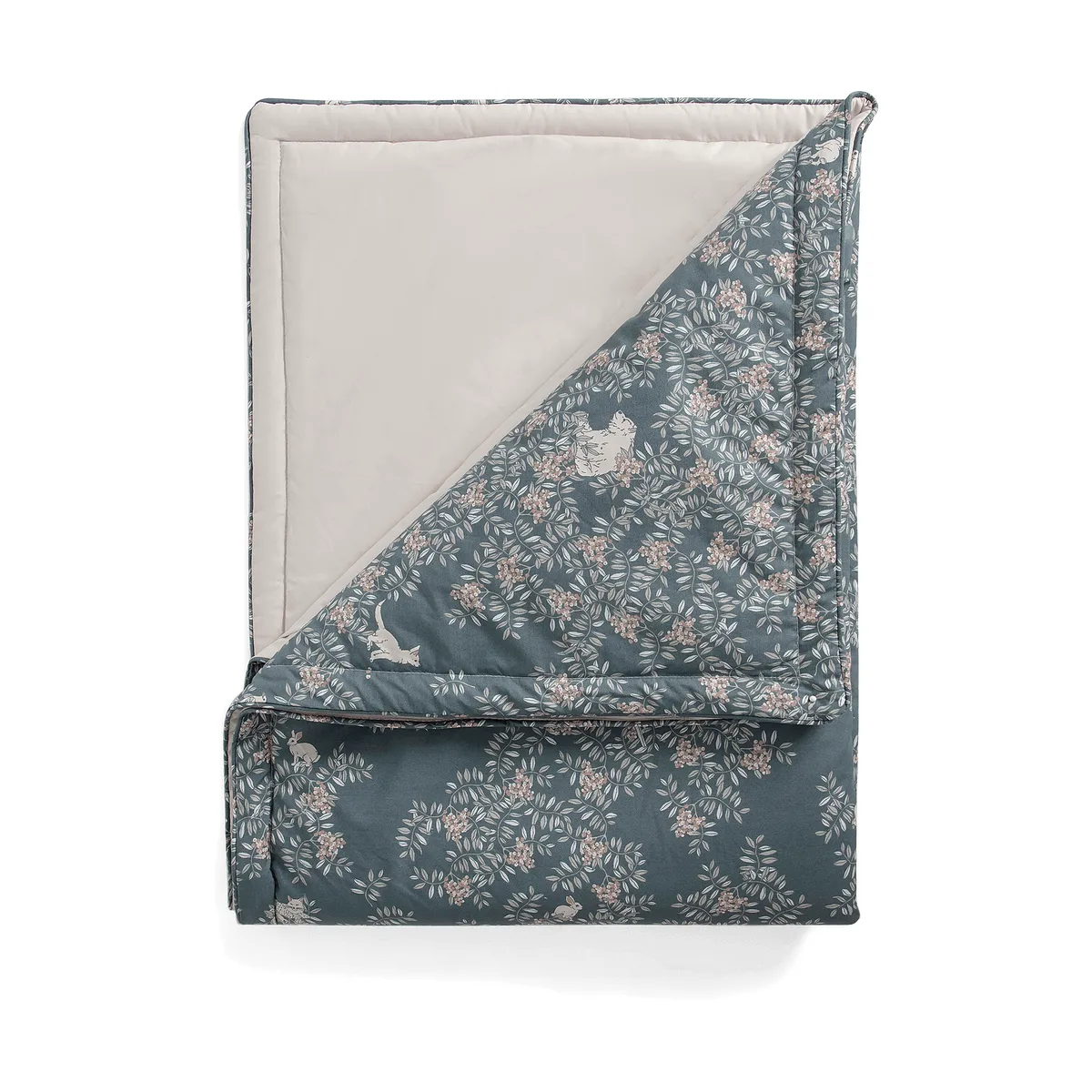 Garbo&Friends Fauna Forest vadderad filt 90x120 cm