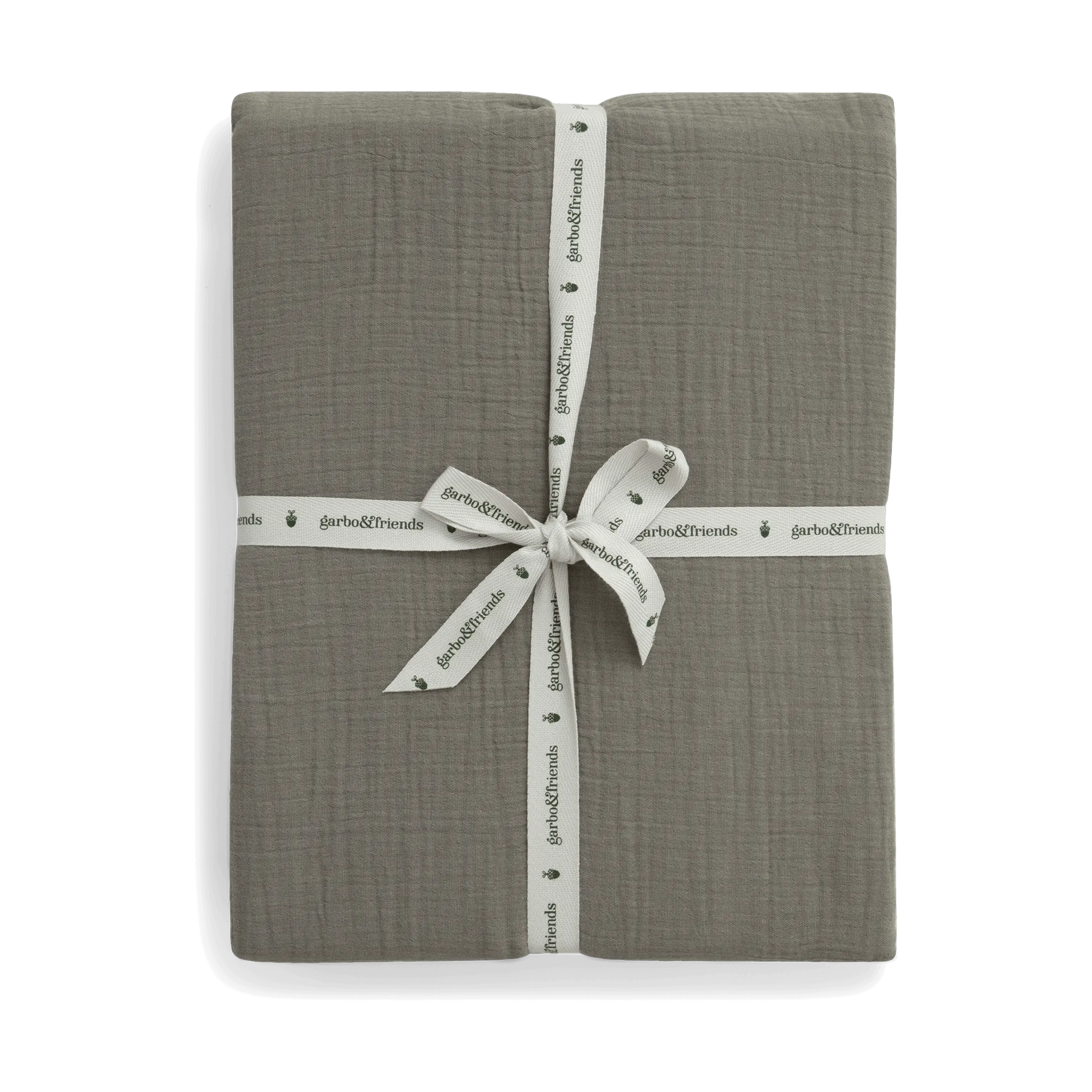 Geranium Muslin dra-på-lakan, 180x200x30 cm Garbo&Friends