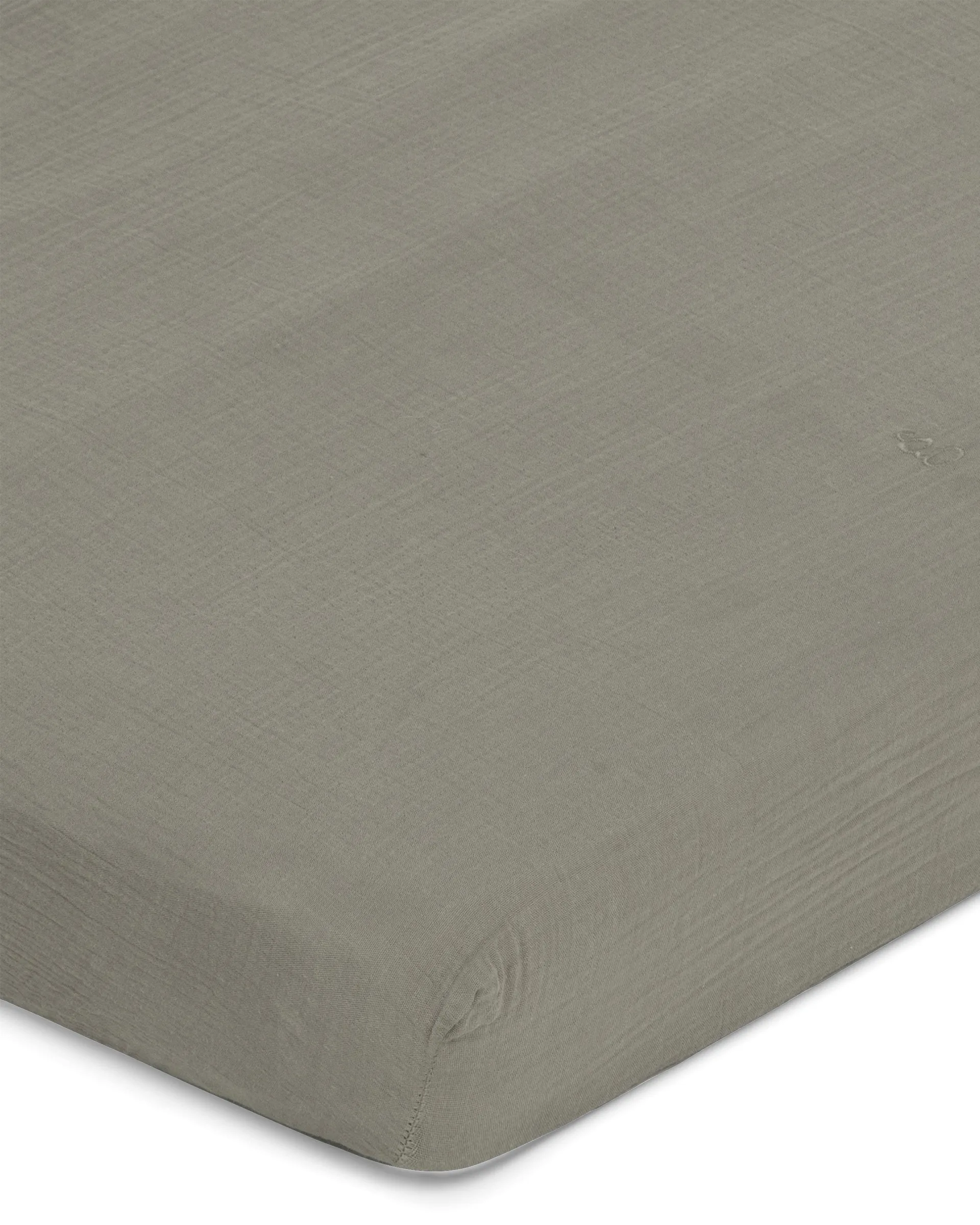 Geranium Muslin dra-på-lakan, 180x200x30 cm Garbo&Friends