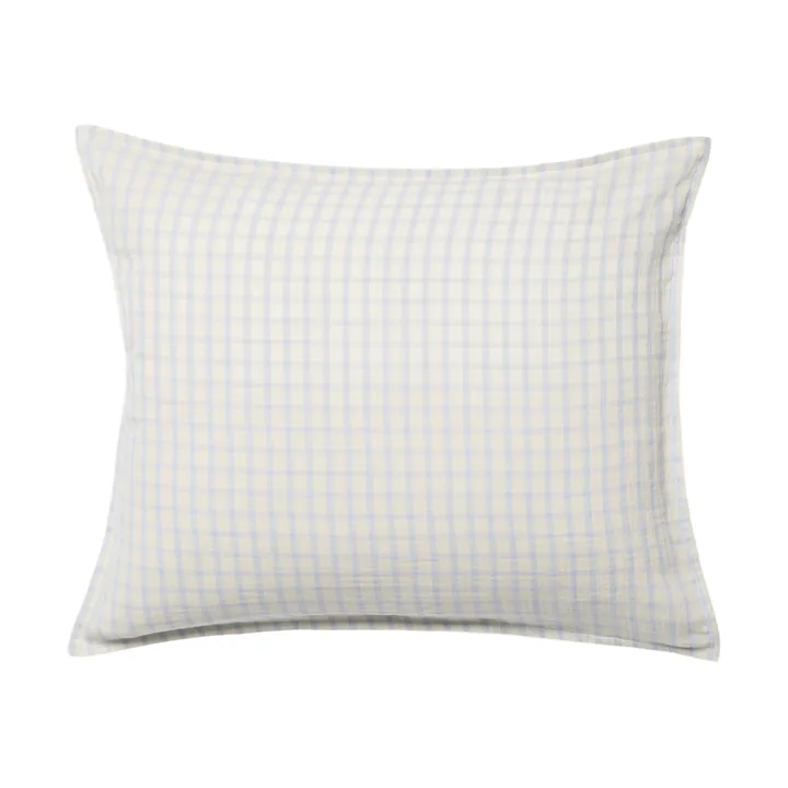 Gingham Sky Blue Muslin örngott - Sky 50x60 cm - Garbo&Friends