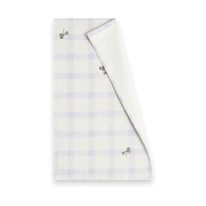 Gingham Sorrel Blue Terry gästhandduk 2-pack - 30x50 cm - Garbo&Friends