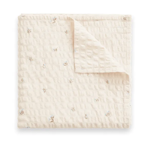 Garbo&Friends Grace Seersucker swaddle filt 110x110 cm