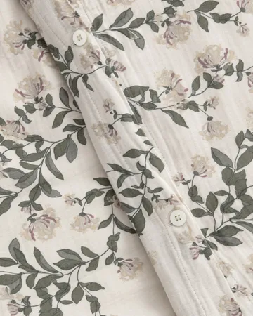 Honeysuckle Muslin bäddset - 140x200 cm/50x75 cm - Garbo&Friends