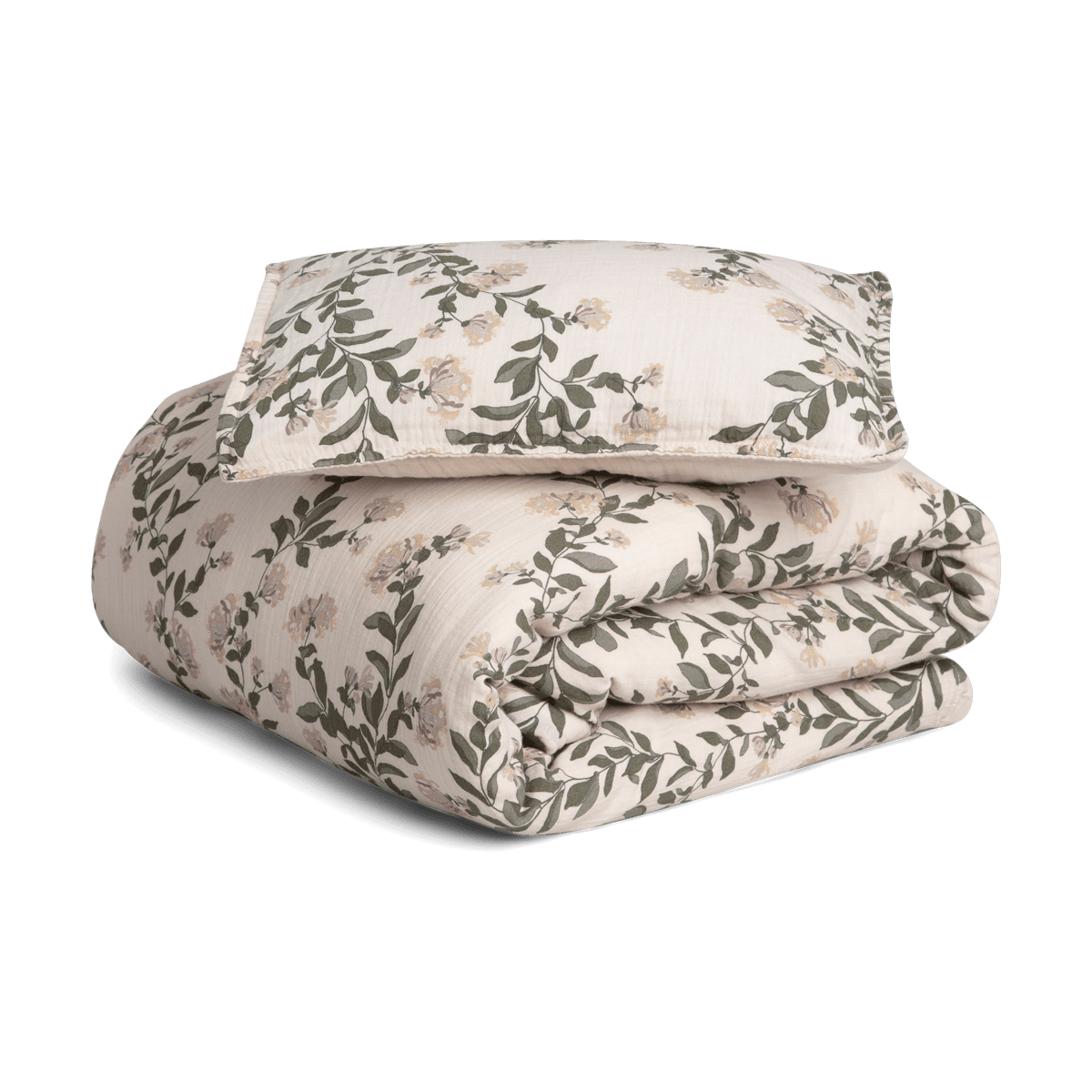 Garbo&Friends Honeysuckle Muslin bäddset junior 100x130 cm/35x55 cm