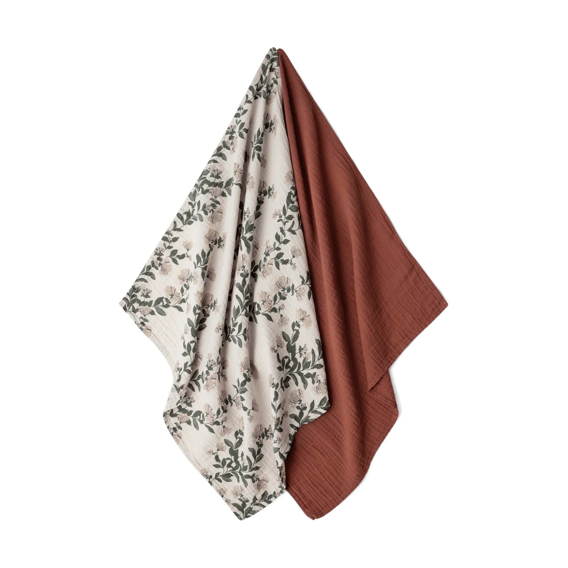 Honeysuckle Muslin filt liten 2 delar, 60x60 cm Garbo&Friends