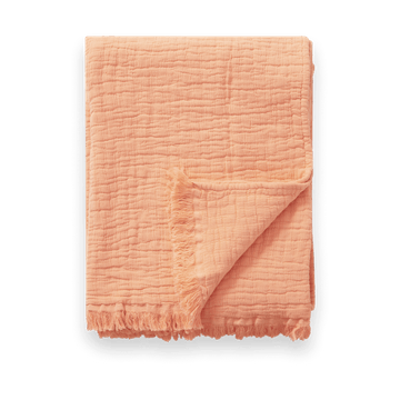 Mellow filt 110x110 cm - Coral - Garbo&Friends