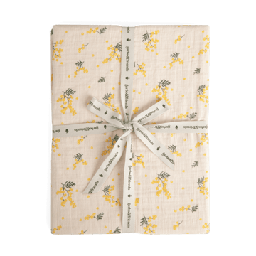 Mimosa Muslin dra-på-lakan - 180x200x30 cm - Garbo&Friends
