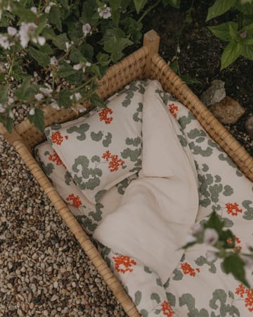 Pelargonium Muslin bäddset baby - 70x80 cm/28x35 cm - Garbo&Friends