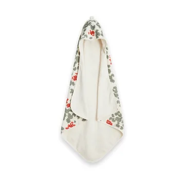 Pelargonium Terry handduk med huva - 80x80 cm - Garbo&Friends