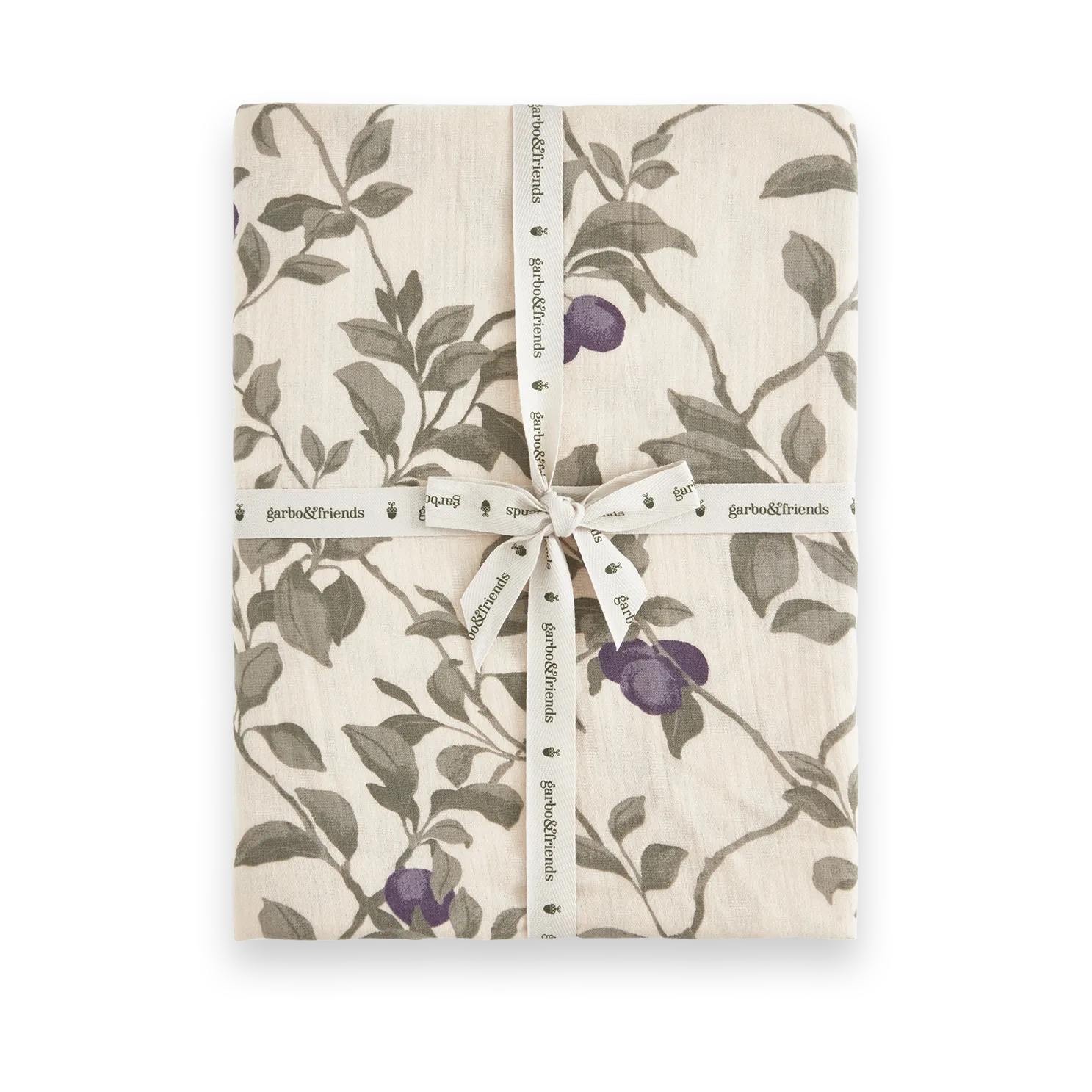 Plum Muslin dra-på-lakan, 140x200x30 cm Garbo&Friends