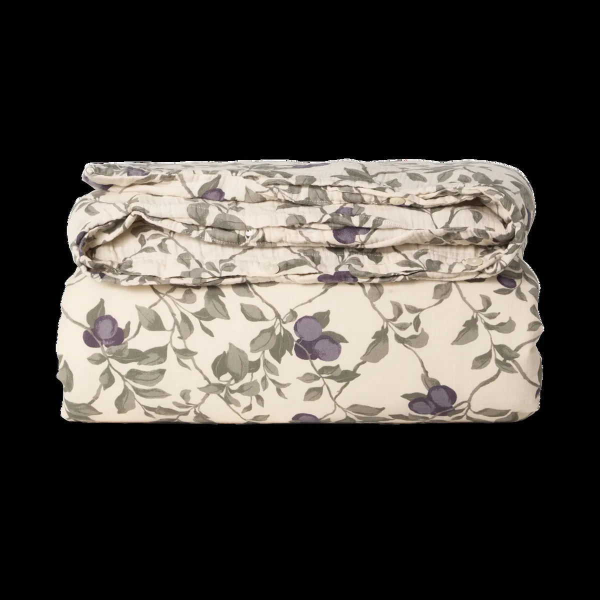 Garbo&Friends Plum Muslin påslakan dubbel 220x220 cm