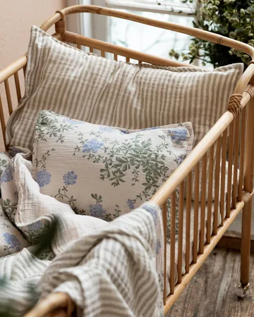 Plumbago Muslin bäddset junior - 100x140 cm/40x60 cm - Garbo&Friends