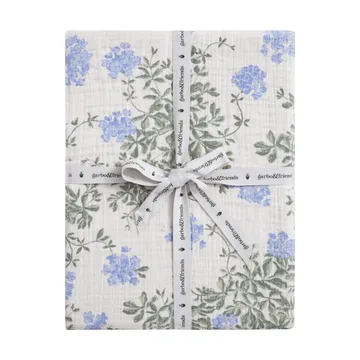 Plumbago Muslin dra-på-lakan - 70x140x20 cm - Garbo&Friends
