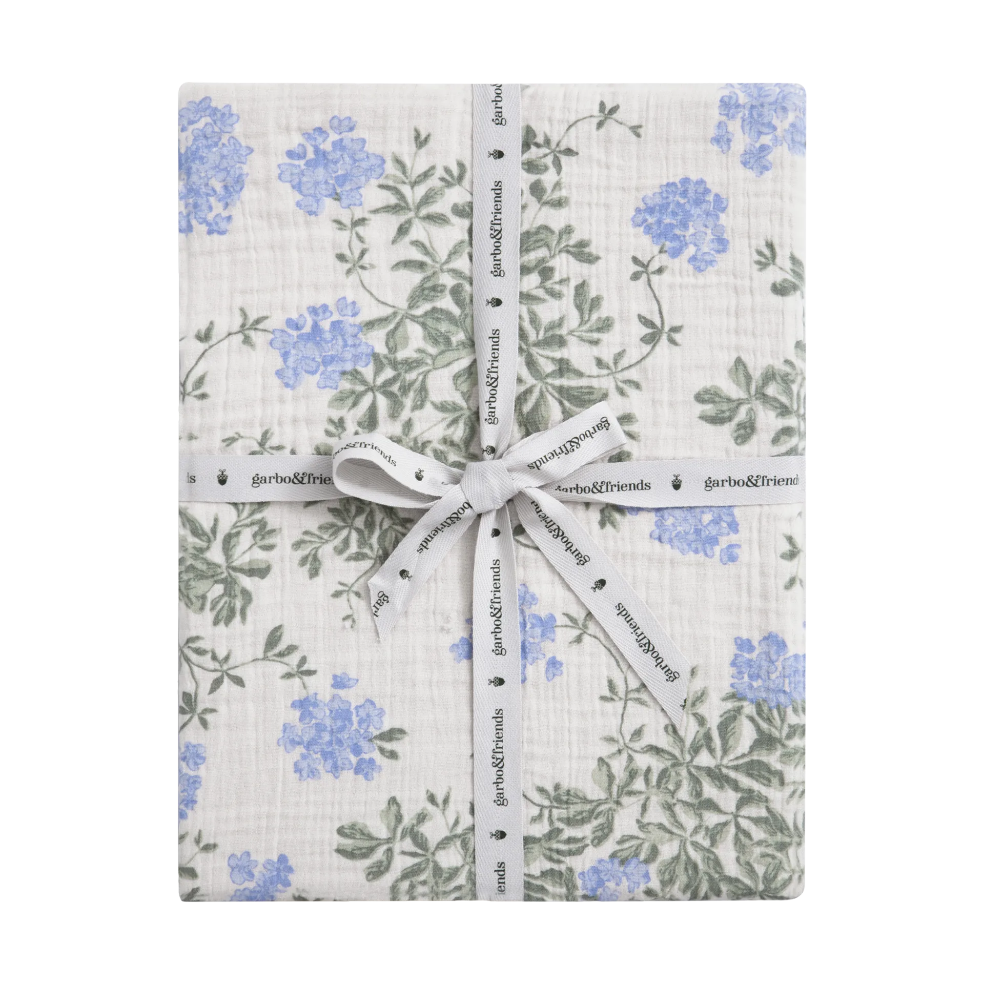 Plumbago Muslin dra-på-lakan, 90x200x30 cm Garbo&Friends