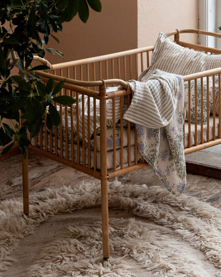 Plumbago Muslin filt liten 2 delar, 60x60 cm Garbo&Friends