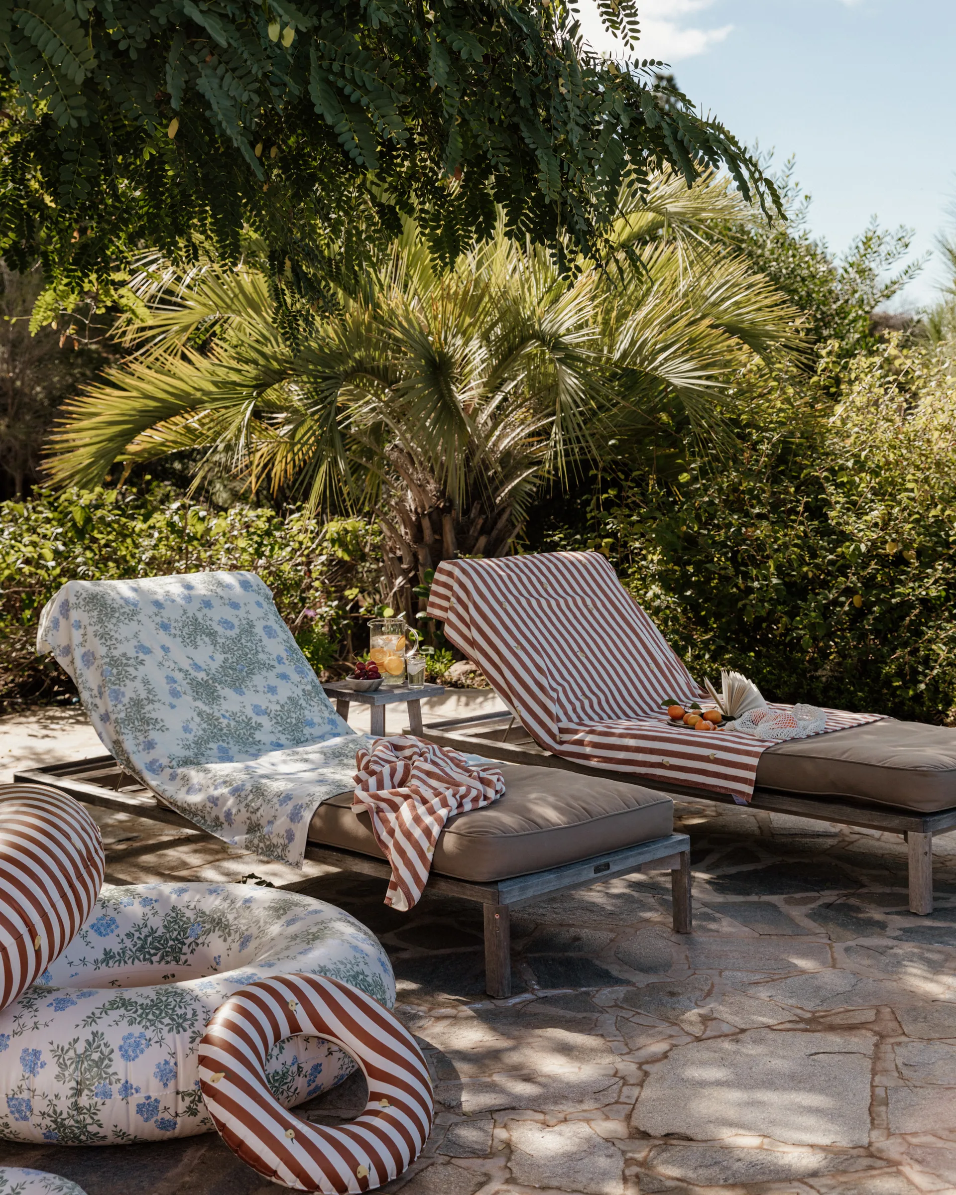 Plumbago Terry badhandduk, 100x150 cm Garbo&Friends