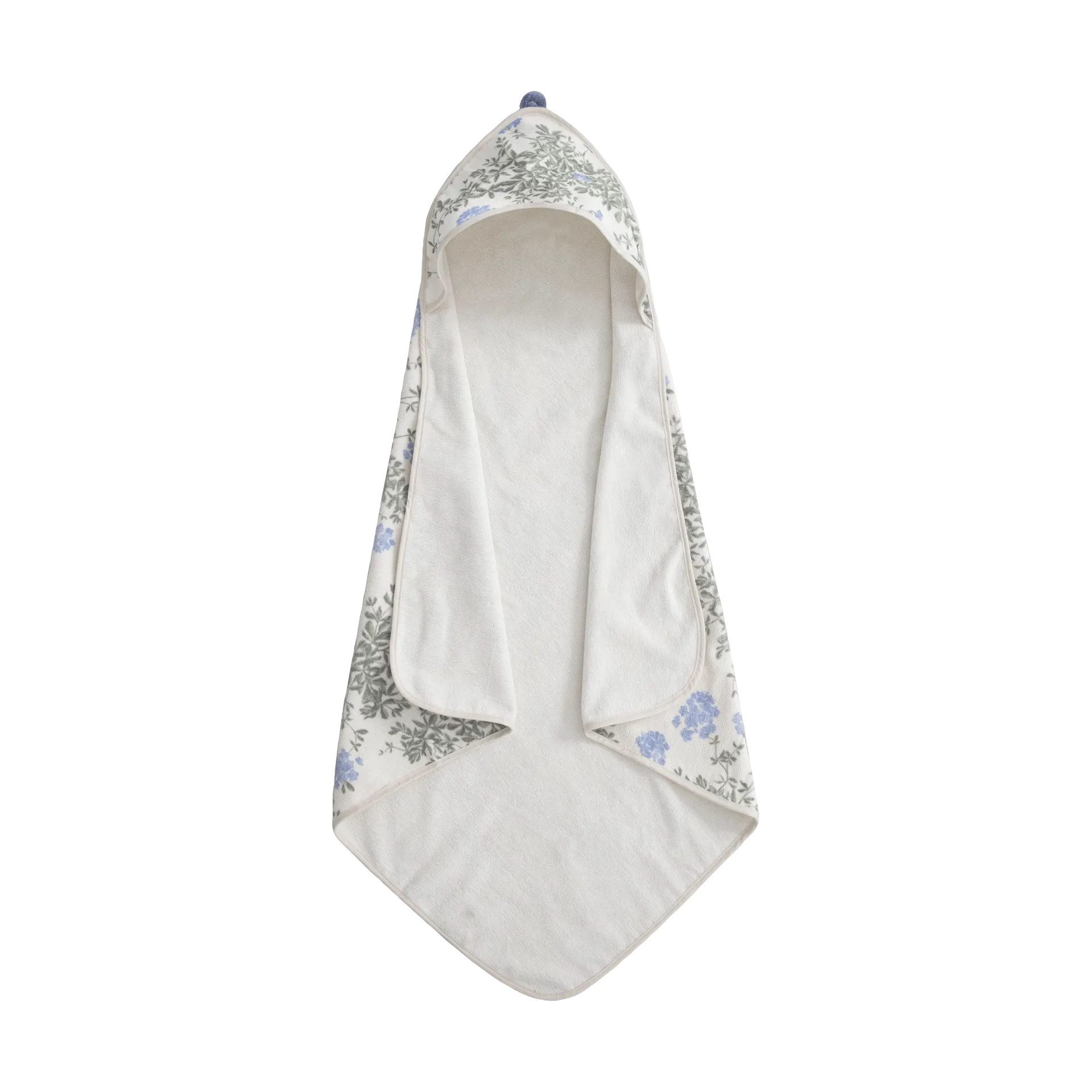 Plumbago Terry handduk med huva, 80x80 cm Garbo&Friends