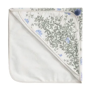 Plumbago Terry handduk med huva - 80x80 cm - Garbo&Friends