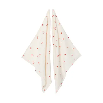 Poppy Muslin filt 2 delar - 60x60 cm - Garbo&Friends