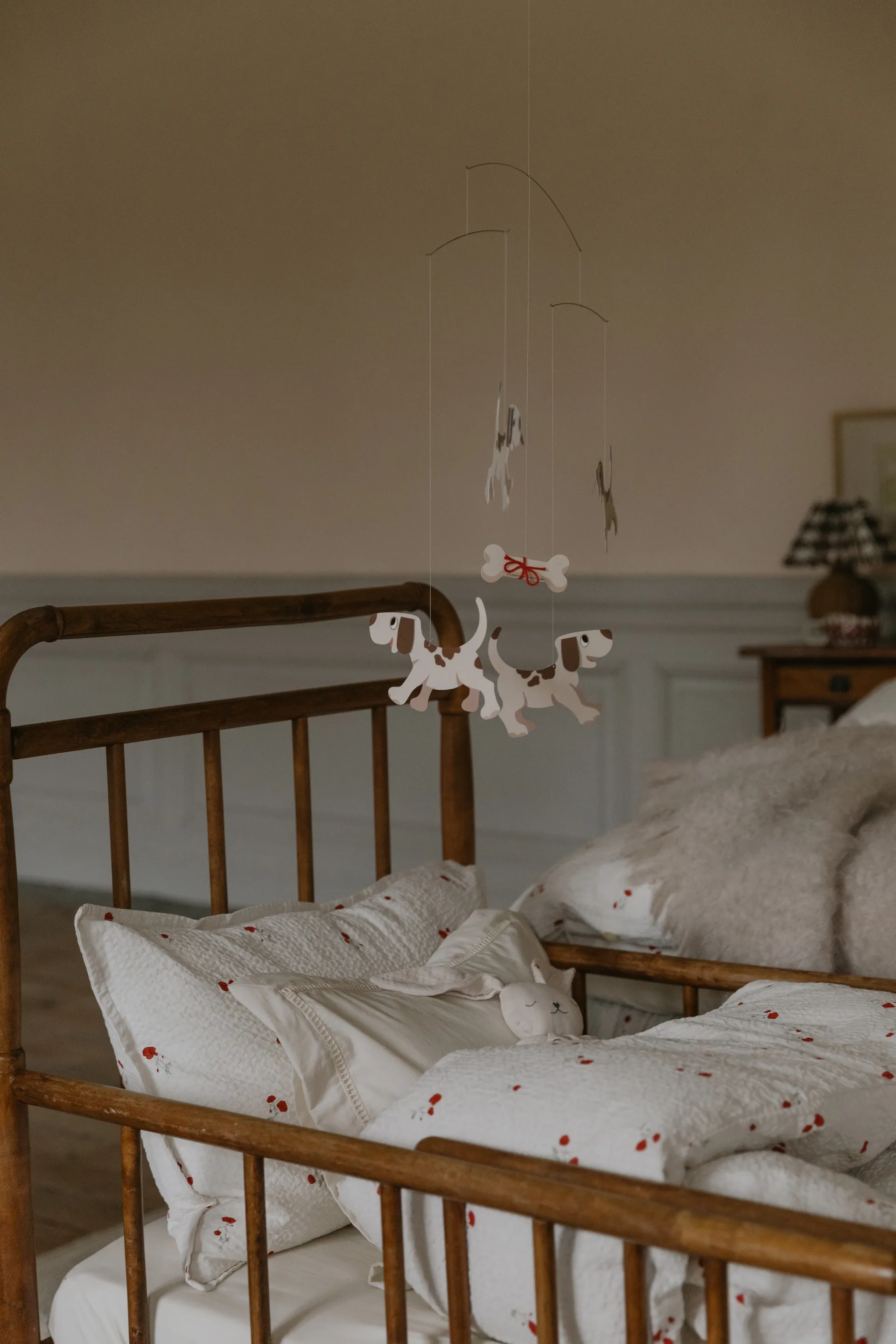 Poppy Seersucker bäddset baby, 70x80 cm/28x35 cm Garbo&Friends