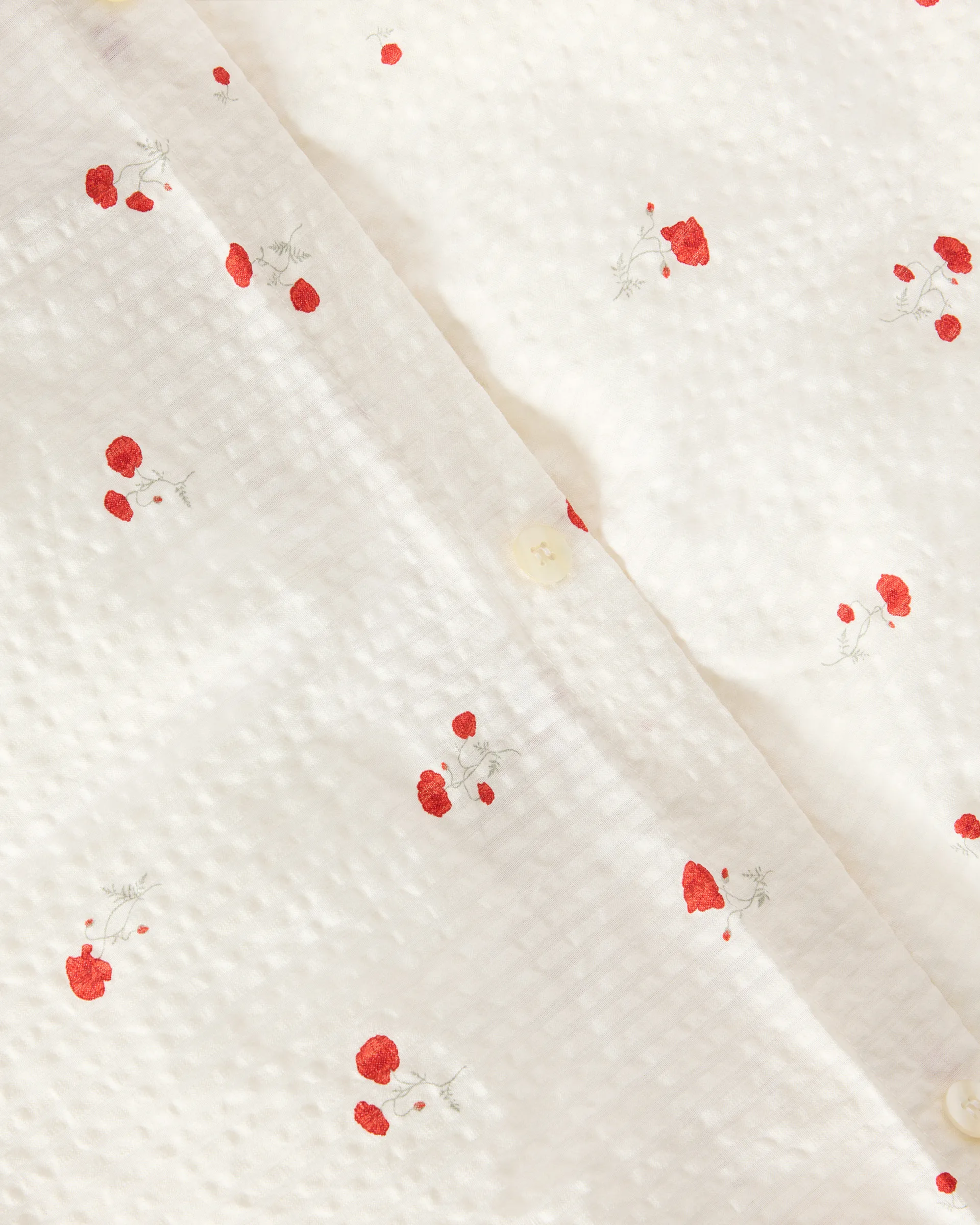 Poppy Seersucker påslakan dubbel, 220x220 cm Garbo&Friends