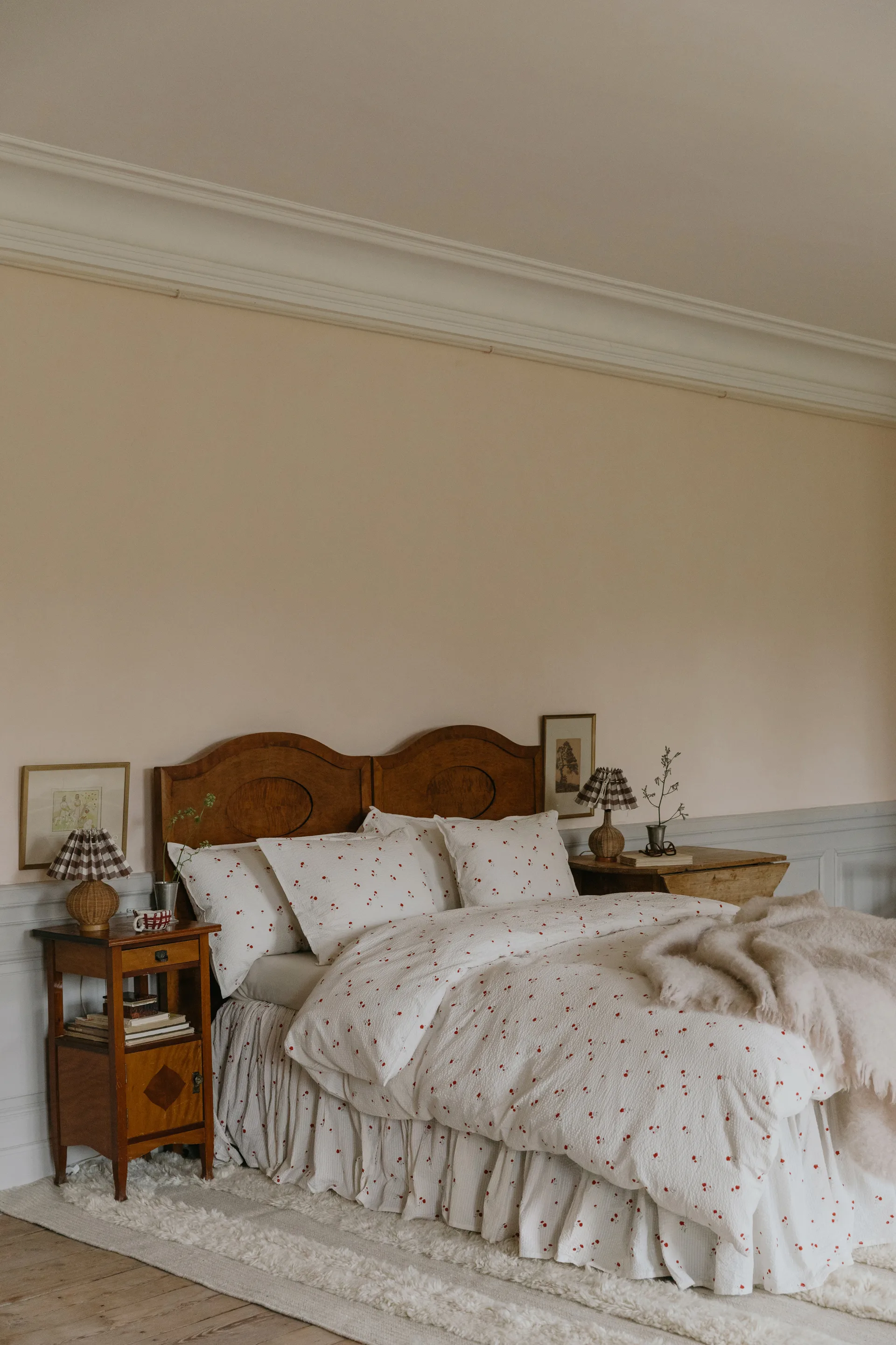 Poppy Seersucker påslakan dubbel, 220x220 cm Garbo&Friends