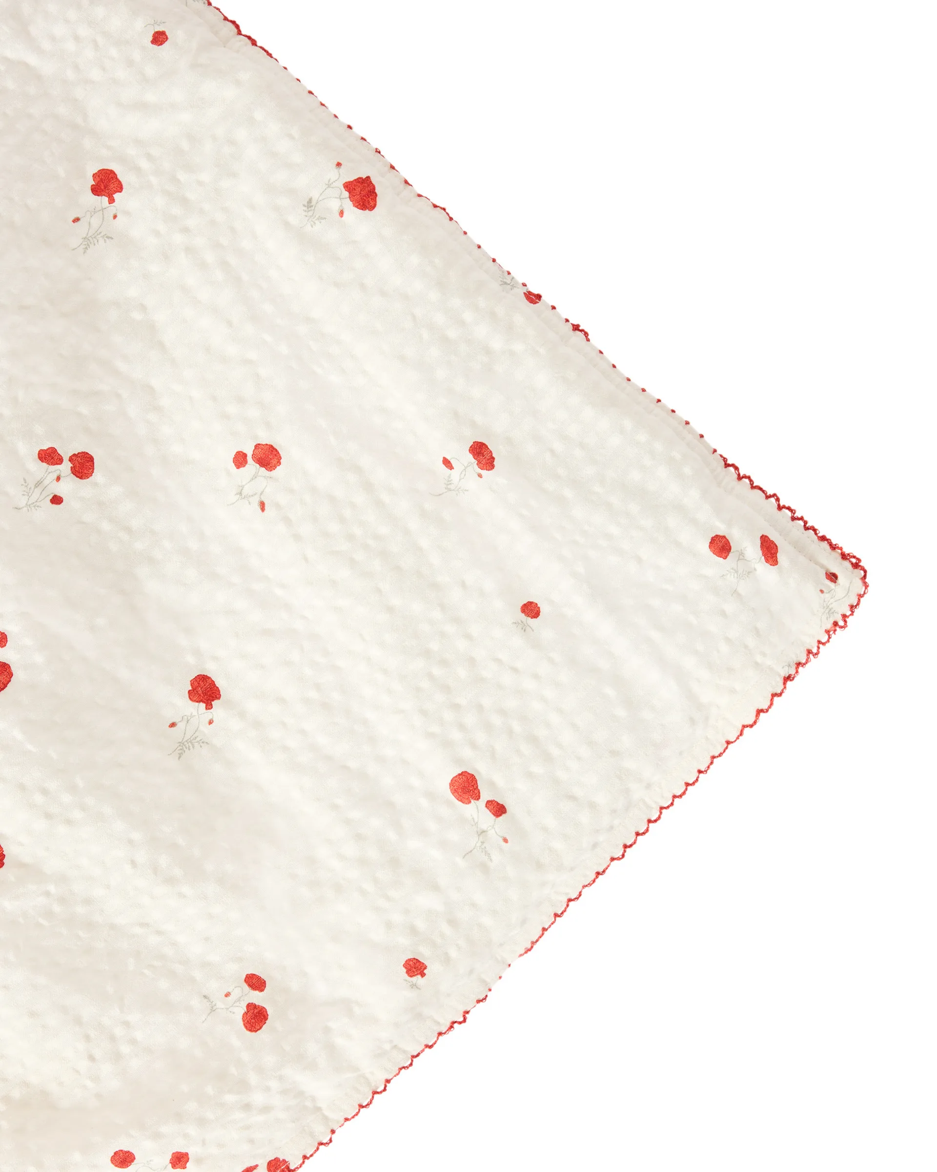 Poppy Seersucker vadderad filt, 100x140 cm Garbo&Friends