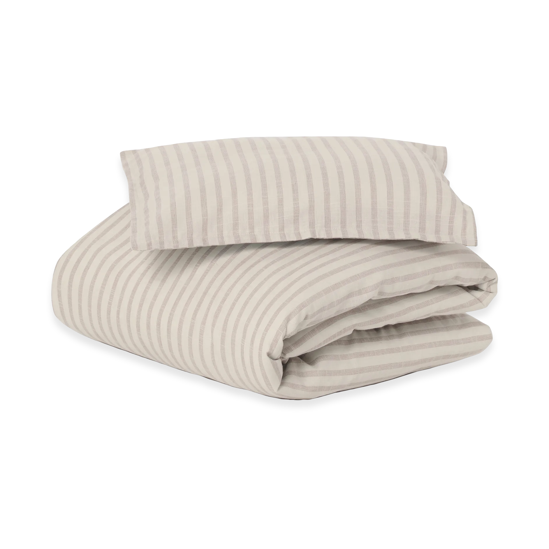 Stripe Mauve bäddset junior, 100x140 cm/40x60 cm Garbo&Friends