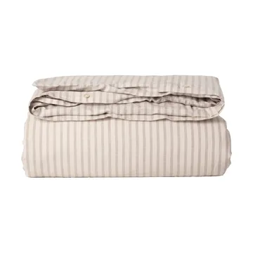 Stripe Mauve Muslin påslakan - 140x200 cm - Garbo&Friends