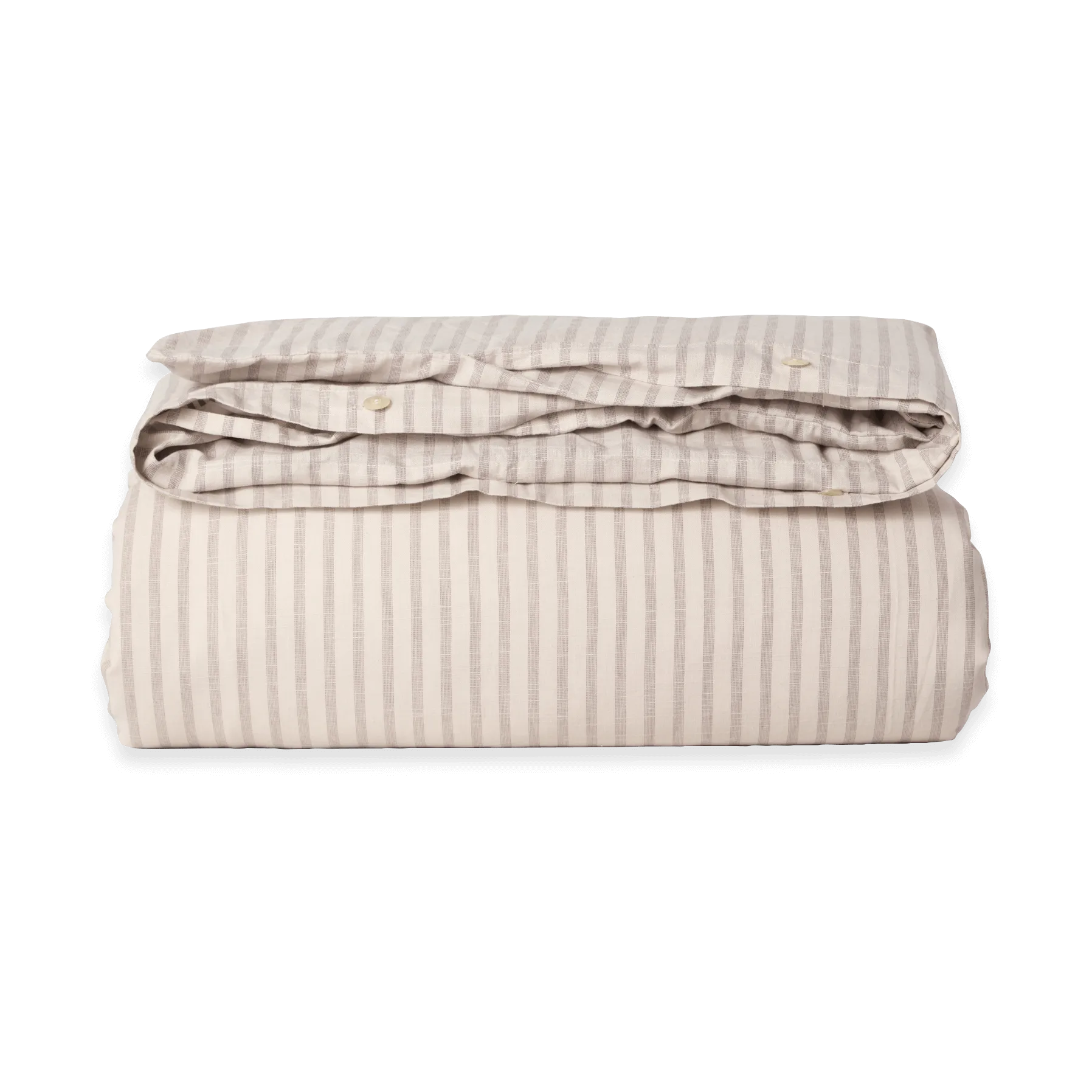 Stripe Mauve påslakan dubbel, 220x220 cm Garbo&Friends