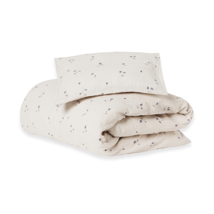 Viola Muslin bäddset junior, 100x130 cm/35x55 cm Garbo&Friends