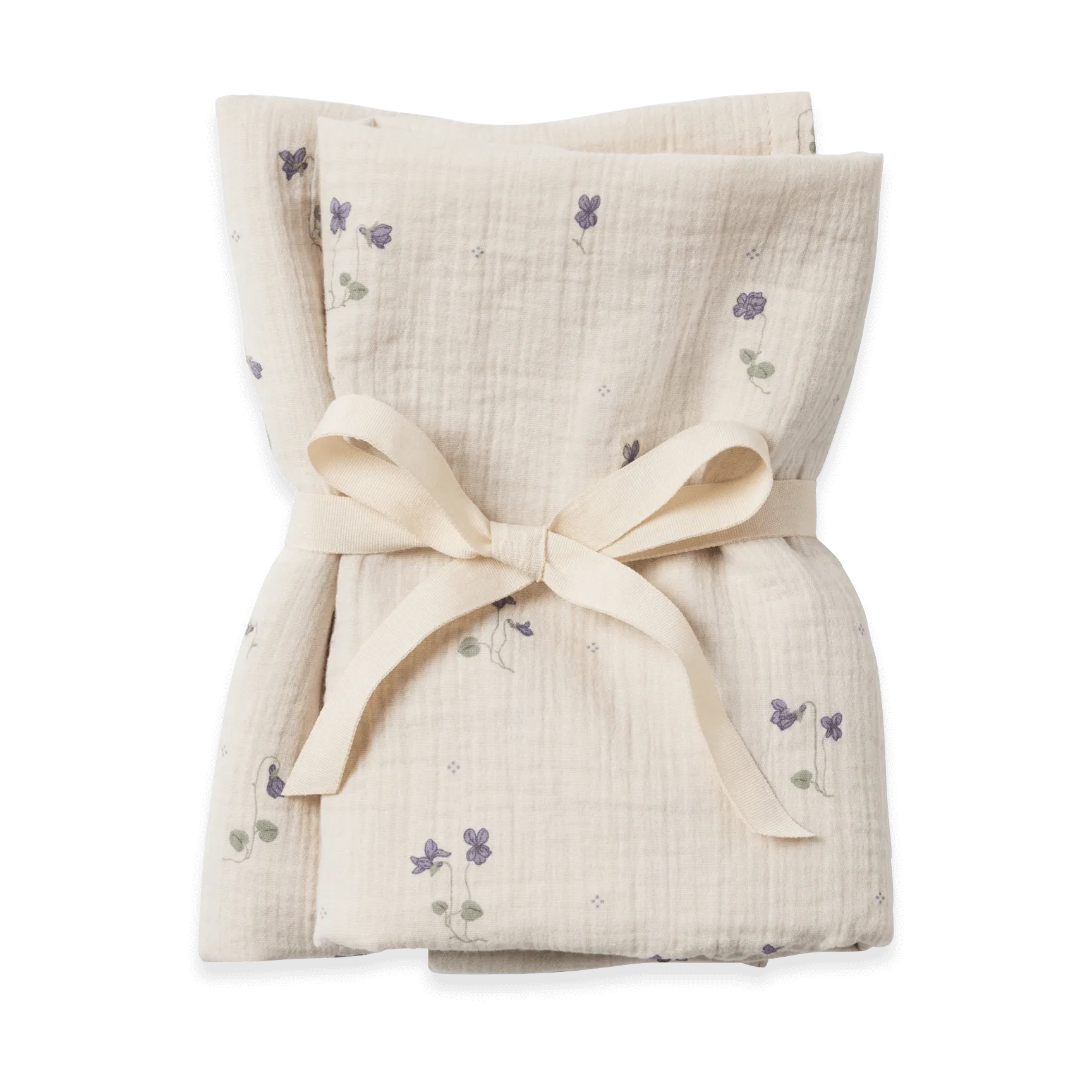Viola Muslin filt liten 2 delar, 60x60 cm Garbo&Friends