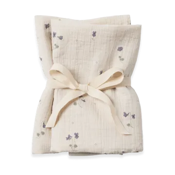 Viola Muslin filt liten 2 delar - 60x60 cm - Garbo&Friends