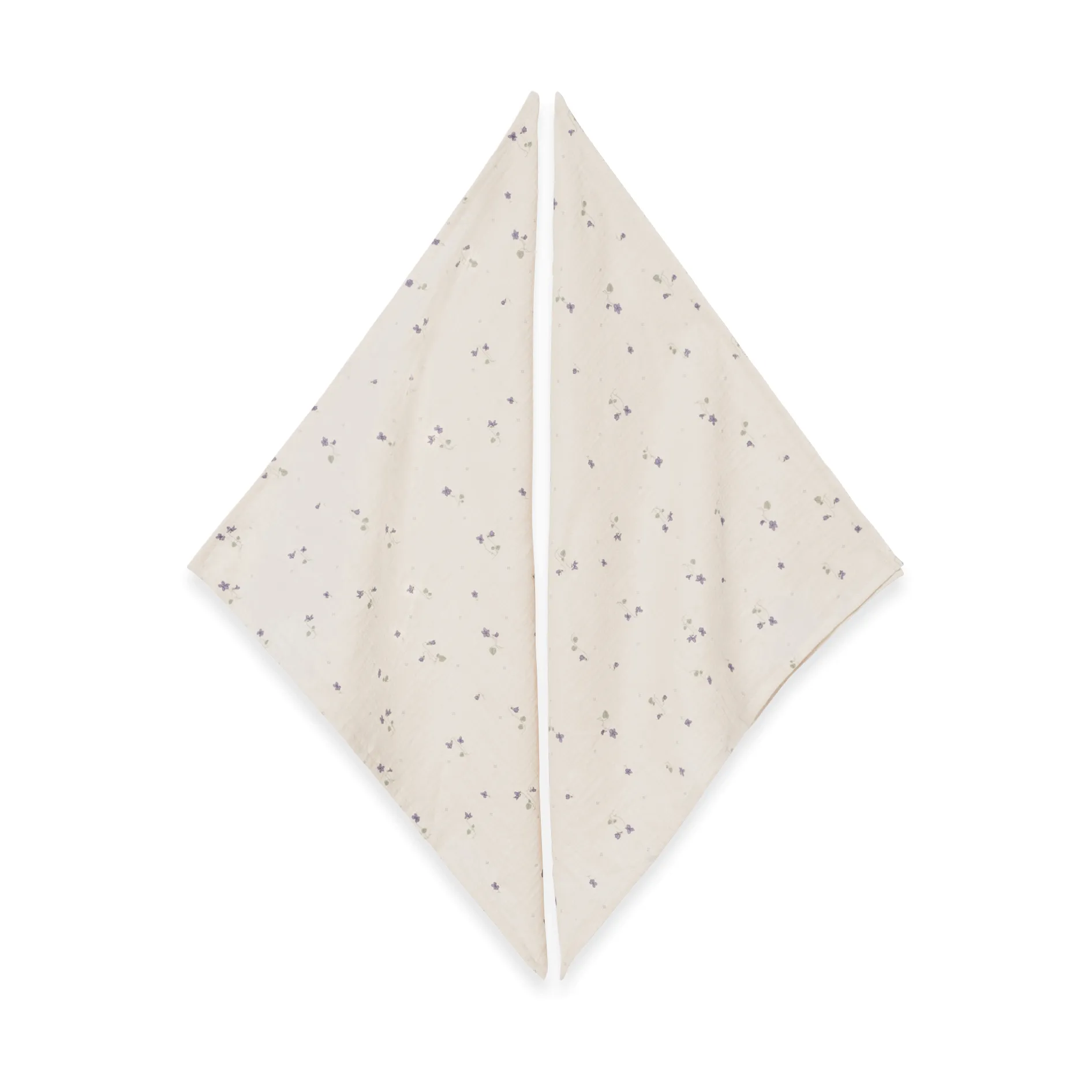 Viola Muslin filt liten 2 delar, 60x60 cm Garbo&Friends