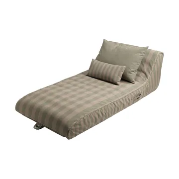 Garden Glory flytande solbädd - Eucalyptusgrön-beige, 85x168,5 cm - Garden Glory