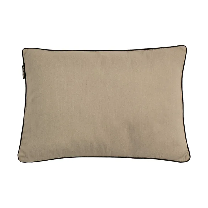 Garden Glory kudde - Beige med svart kant 50x70 cm - Garden Glory