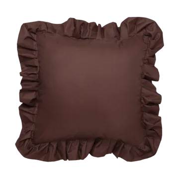 Garden Glory Outdoor kudde med volang 45x45 cm - Brown - Garden Glory