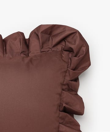 Garden Glory Outdoor kudde med volang 45x45 cm - Brown - Garden Glory