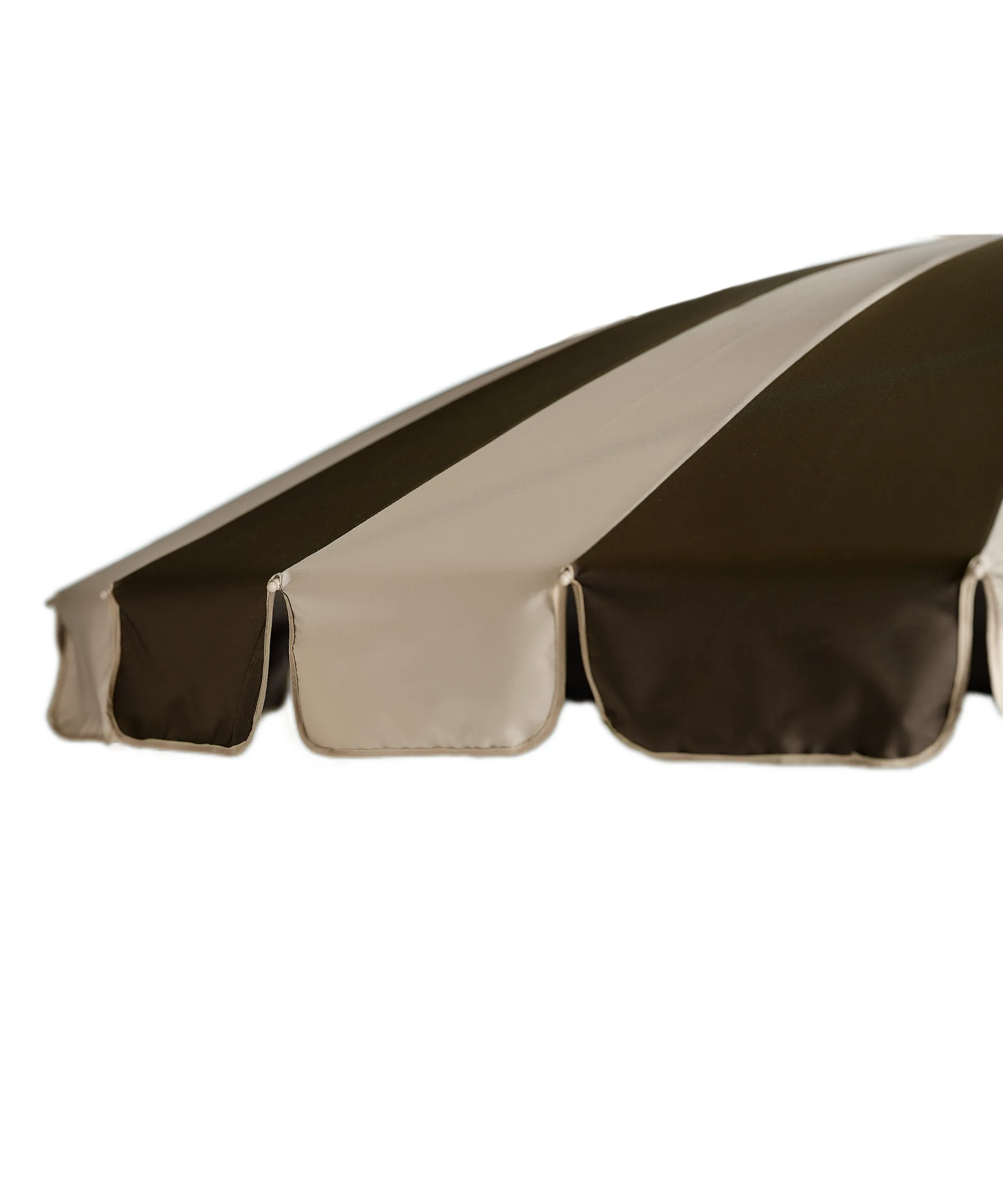 Garden Glory parasoll, Beige-brown stripe Garden Glory