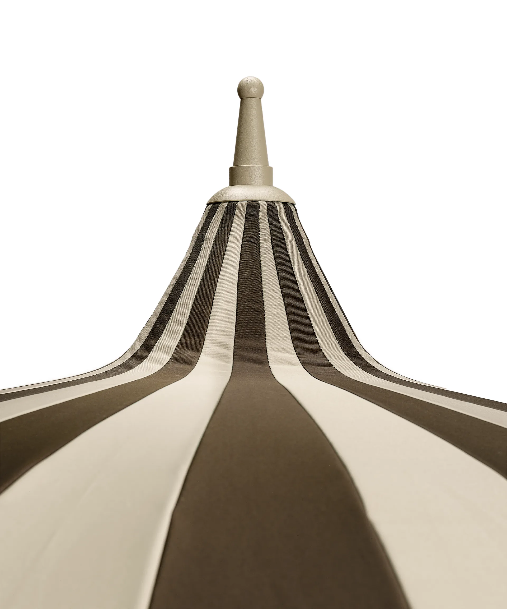 Garden Glory parasoll, Beige-brown stripe Garden Glory