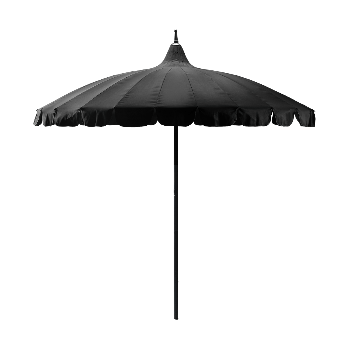 Garden Glory parasoll Black | Skandinavisk Design | Parasoll & parasollfötter | Svart