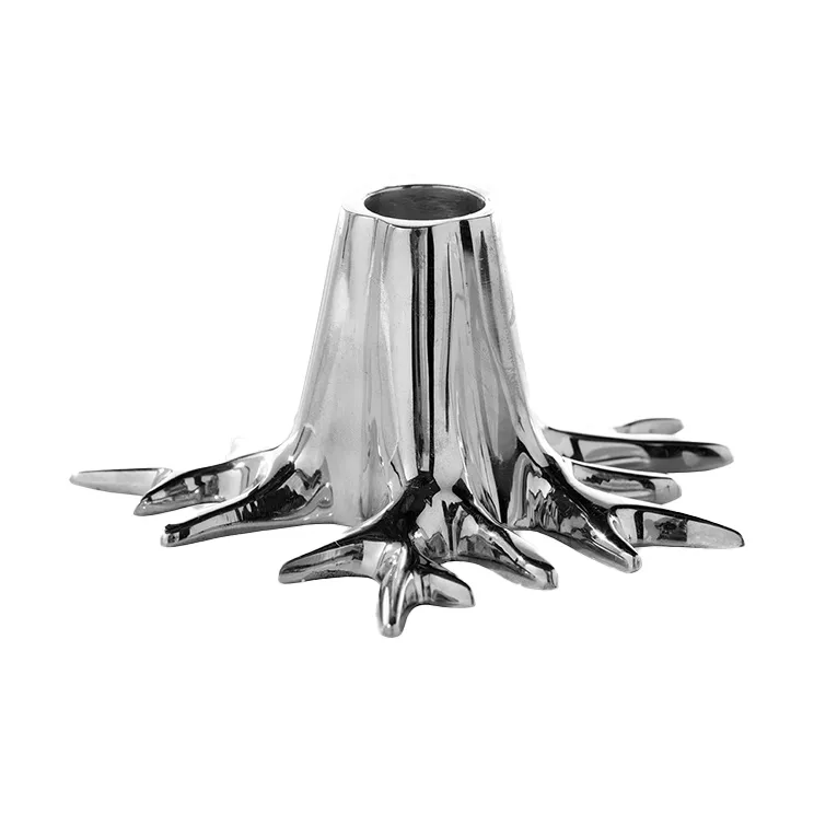 Garden Glory The Root ljusstake, Silver Garden Glory